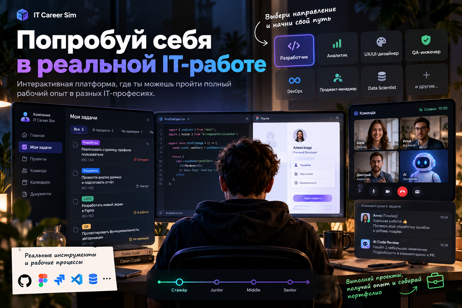 Симулятор IT-направлений